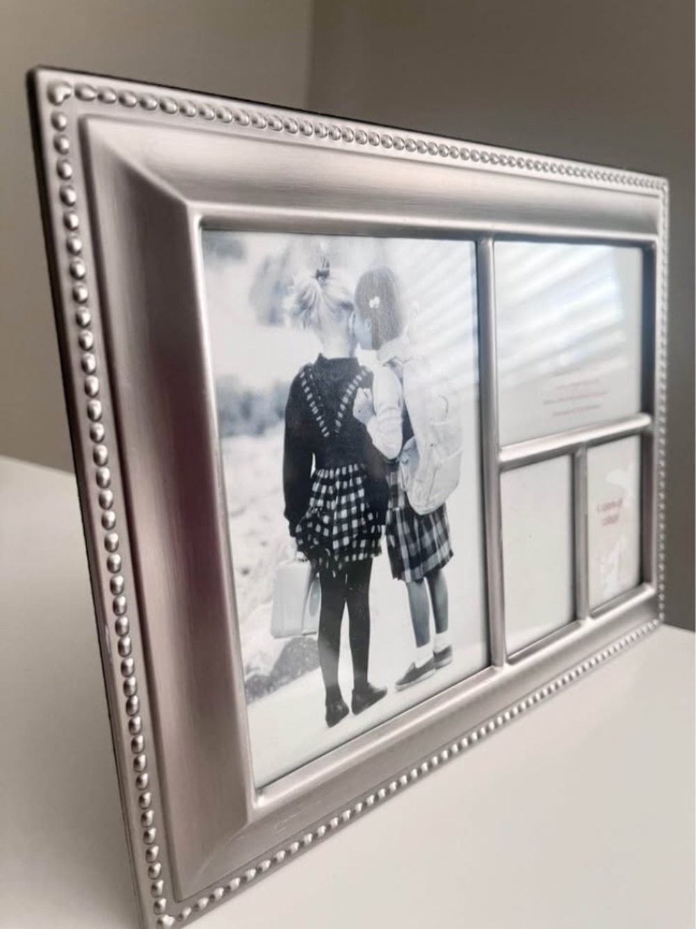 Silver Toned Multi Photo Picture Frame - Picture 3 of 5